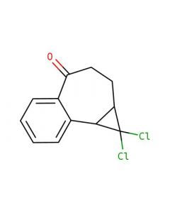 Astatech 1,1-DICHLORO-1,2,3,8B-TETRAHYDROBENZO[A]CYCLOPROPA[C][7]ANNULEN-4(1AH)-ONE; 0.25G; Purity 95%; MDL-MFCD30530983